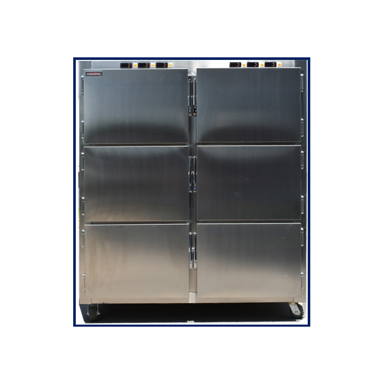 अस्पतालको शवगृहहरूमा शवहरू भण्डारण गर्दा, संरक्षण र ऊर्जा दक्षता दुवै सुनिश्चित गर्न प्रशीतन प्रणालीले कस्तो तापक्रम कायम गर्नुपर्छ?